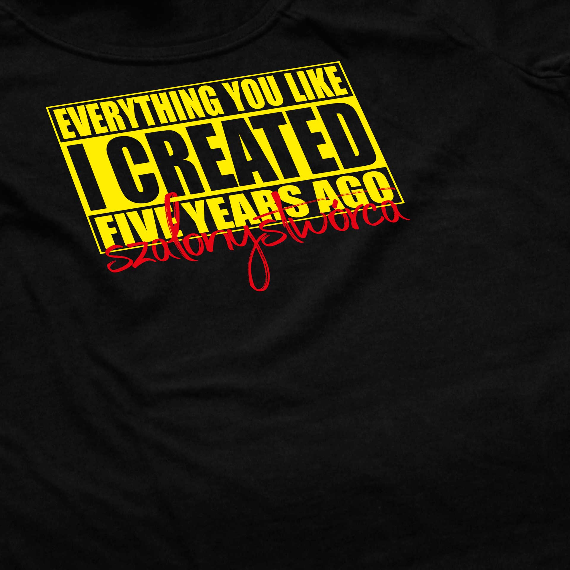 Everything You Like I Creted Five Years Ago Everything You Like I Creted Five Years Ago