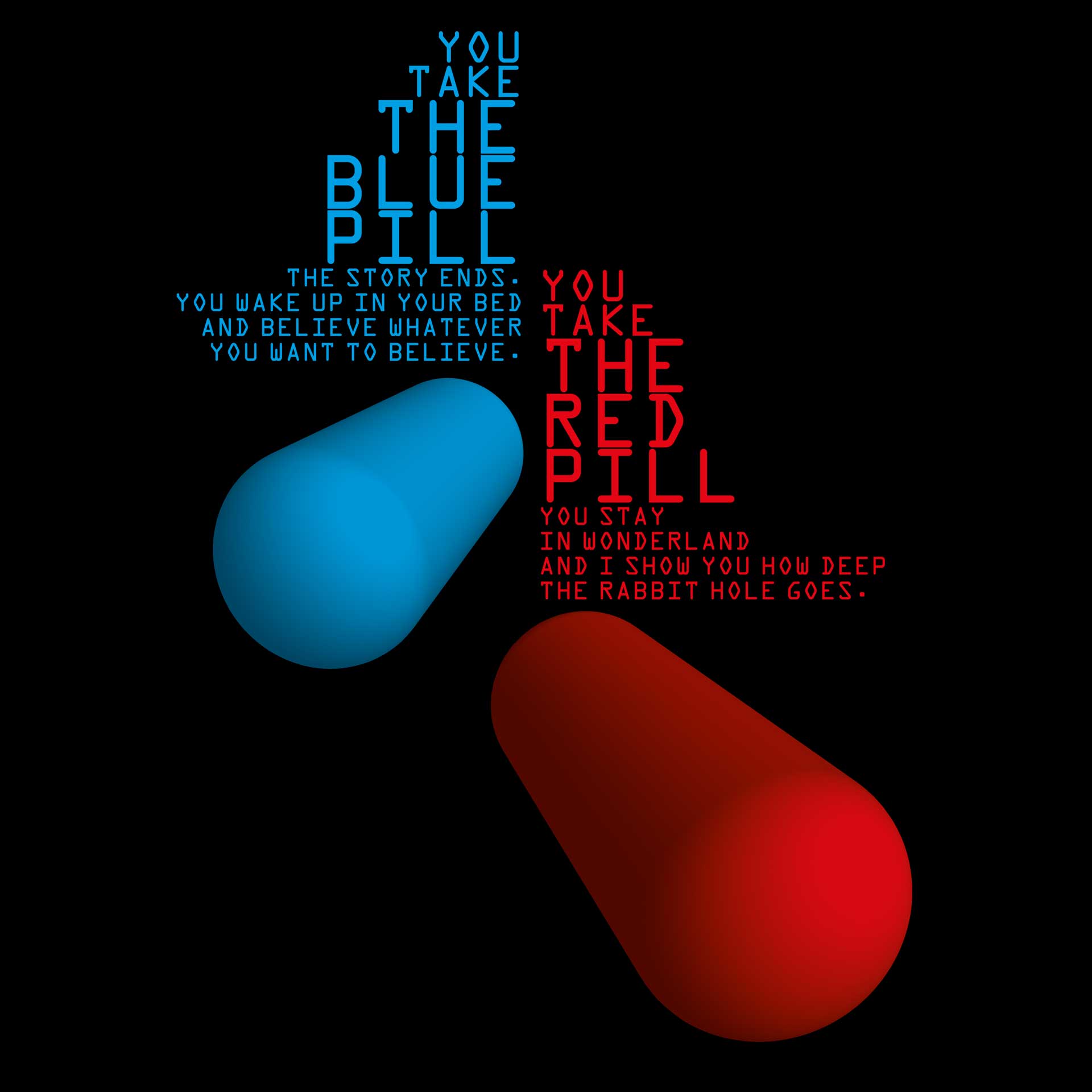 Matrix - wybór niebieska czy czerwona